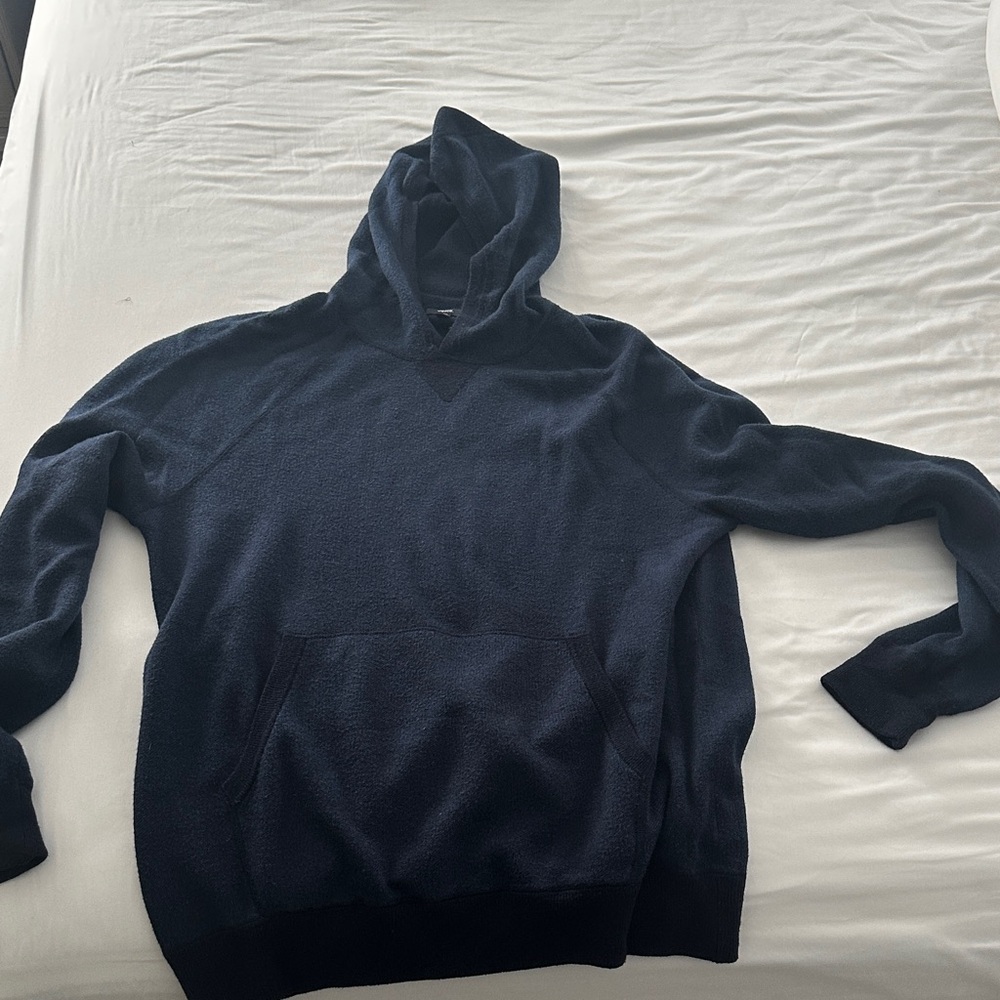Vince Midnight Blue Pullover Hoodie